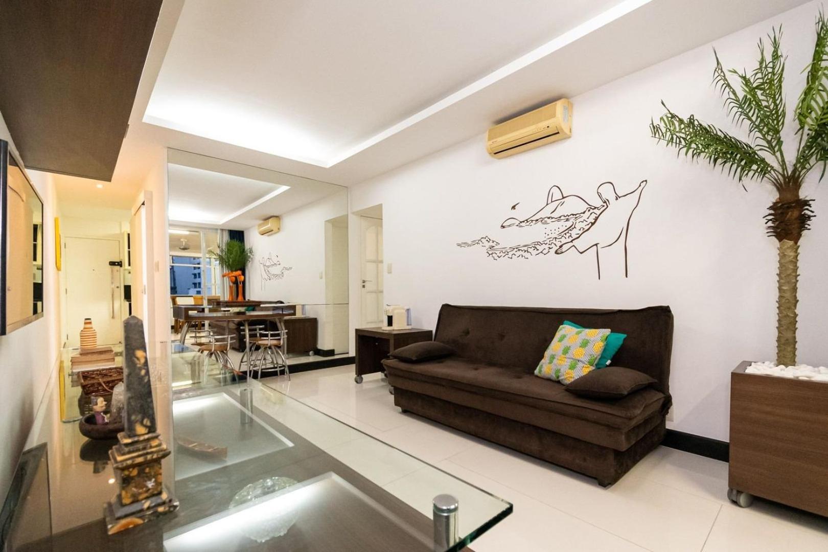 Apartamento Cobertura C/ Varanda Em Copacabana | Nsc 249/cob01 Rio de Janeiro