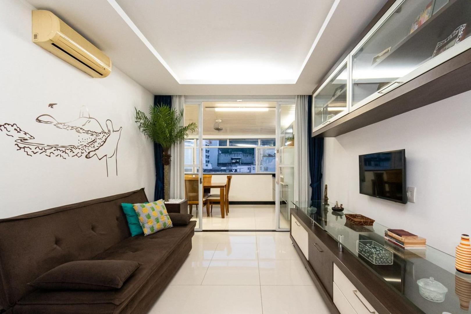 Apartamento Cobertura C/ Varanda Em Copacabana | Nsc 249/cob01 Rio de Janeiro